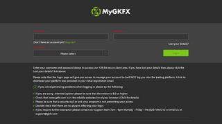 
                            2. Login to Your Forex Trading Account - GKFX