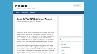 
                            11. Login To Your NY RoadRunner Account - …