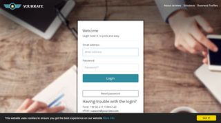 
                            5. Login to your personal login area | YourRate