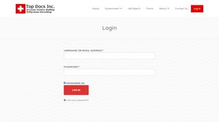 
                            7. Login - Top Docs Inc.