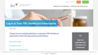 
                            3. Login | TRC Healthcare