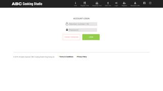 
                            7. Login | Trial lesson booking site ABC Cooking Studio