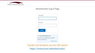 
                            1. Login - Trident Technical College