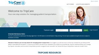 
                            3. Login - TripCare - LogistiCare Solutions