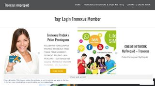 
                            4. Login Tronexus Member – Tronexus myprepaid