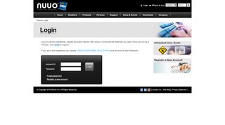 
                            8. Login - Trusted Video Management | NUUO Inc.