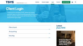 
                            6. Login: TSYS Client Login & Partner Portal - TSYS.com