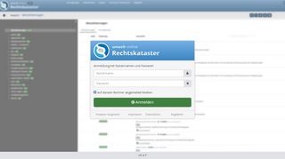 
                            3. Login - umwelt-online - Rechtskataster & …