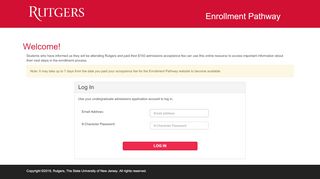 
                            1. Login - Undergraduate Admissions | Rutgers University