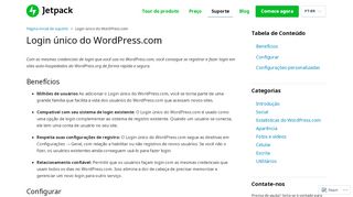 
                            5. Login único do WordPress.com - br.jetpack.com