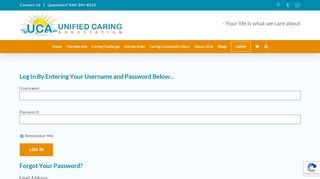 
                            4. Login | Unified Caring Association - Unified Caring Association - UCA