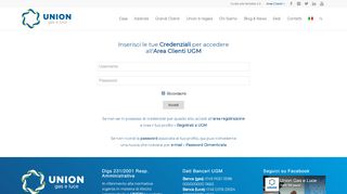 
                            6. login - Union gas e luce | Offerte Gas e Luce