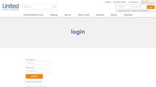 
                            4. Login - United Federal Credit Union