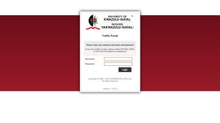 
                            9. Login - University of KwaZulu-Natal