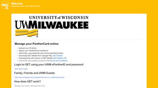
                            9. Login - University of Wisconsin - Milwaukee - GET