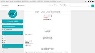 
                            1. login - Unix, Linux Command - Tutorialspoint