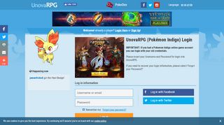 
                            10. Login - UnovaRPG Online Pokemon Game