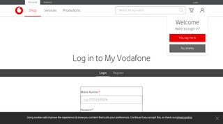 
                            6. Login | Vodafone Egypt