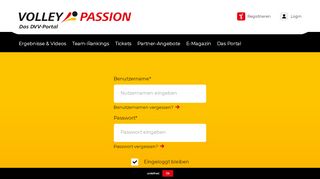 
                            8. Login | VolleyPassion