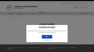 
                            5. Login - Volvo Construction Equipment