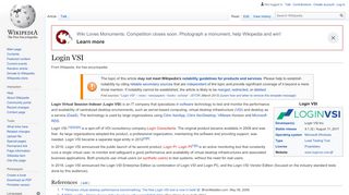 
                            10. Login VSI - Wikipedia