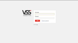 
                            2. Login: VSS Customer Portal