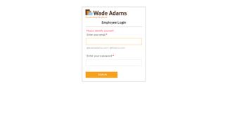 
                            2. Login :: Wade Adams Intranet Applications