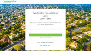 
                            3. Login - Washington Federal Home Loans