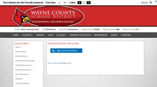 
                            3. Login - Wayne County School District