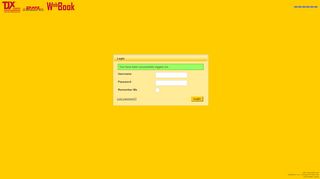 
                            5. Login - WebBook