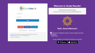
                            7. Login - Welcome to Grade Results!
