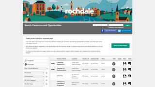 
                            1. Login - Welcome to the Rochdale Jobs Recruitment Website