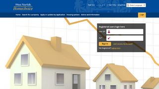 
                            5. Login - West Norfolk Homechoice - Borough Council of King's ...