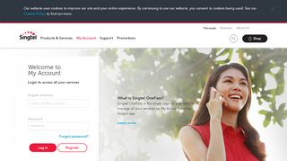 
                            2. Login - What is Singtel OnePass?