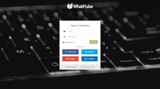 
                            6. Login | WhatPulse