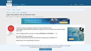 
                            6. Login wifi problem with act fibernet router | ACT Fibernet ...
