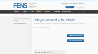 
                            4. Login with LinkedIn - Fens