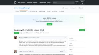 
                            4. Login with multiple users · Issue #34 · imixs/imixs-jsf-example ...
