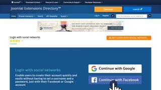 
                            4. Login with social networks, by Christelle Olivier - Joomla ...