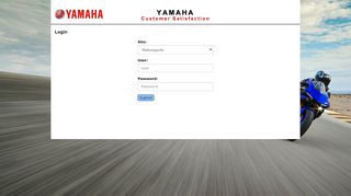 
                            9. Login: Yamaha Customer Satisfaction