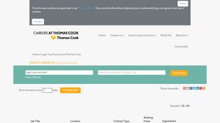 
                            5. Login Your Account - Thomas Cook Jobs