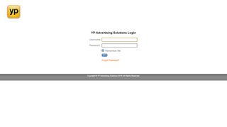 
                            10. Login .:|:. YP Advertising Solutions