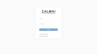 
                            6. Login | Zaloni Customer Hub