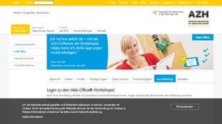 
                            2. Login zu den Heb-Office® Workshops! | Hebammen AZH