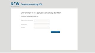 
                            8. Login zur Benutzerverwaltung Extern! - KfW …