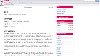 
                            4. login(1) — login — Debian jessie — Debian Manpages