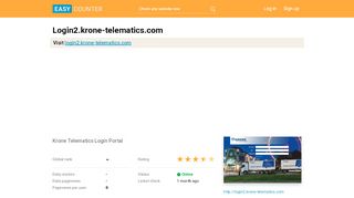 
                            6. Login2.krone-telematics.com: Krone Telematics …