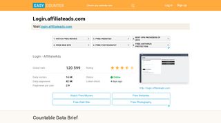 
                            5. Login.affiliateads.com: Login - AffiliateAds - Easy Counter