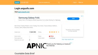 
                            7. Login.argusfx.com - Easy Counter