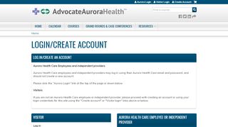 
                            1. Login/Create Account | Aurora Continuing Professional ...